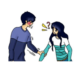 Hikary, Haruki, Joe and Marie sticker #10293195