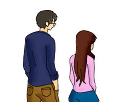 Hikary, Haruki, Joe and Marie sticker #10293199