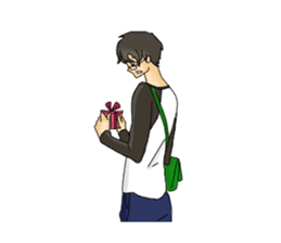 Hikary, Haruki, Joe and Marie sticker #10293202