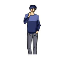 Hikary, Haruki, Joe and Marie sticker #10293205