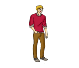 Hikary, Haruki, Joe and Marie sticker #10293208