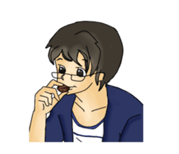 Hikary, Haruki, Joe and Marie sticker #10293215