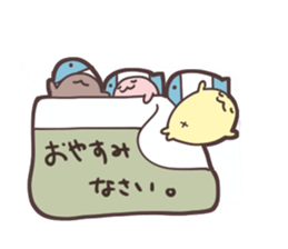 Melonpan seals 2 sticker #10293390