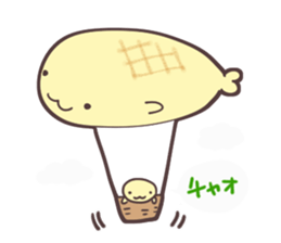 Melonpan seals 2 sticker #10293399