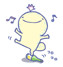 Pretty & Cute giant salamander sticker #10293786