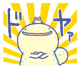 Pretty & Cute giant salamander sticker #10293793