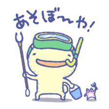 Pretty & Cute giant salamander sticker #10293801