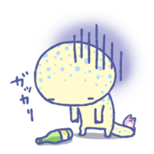 Pretty & Cute giant salamander sticker #10293819