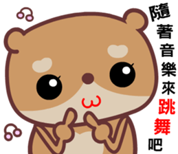 The red-hearted bear 2 sticker #10294048