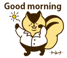 Doctor. Chipmunk sticker #10294104