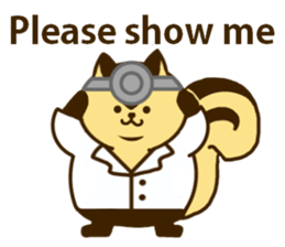 Doctor. Chipmunk sticker #10294109