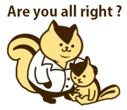 Doctor. Chipmunk sticker #10294126