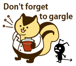 Doctor. Chipmunk sticker #10294132