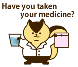 Doctor. Chipmunk sticker #10294137