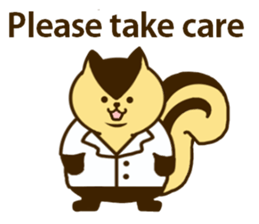 Doctor. Chipmunk sticker #10294143