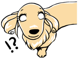 Young lady of the dog vol.2 sticker #10294871