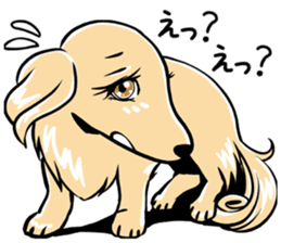 Young lady of the dog vol.2 sticker #10294899