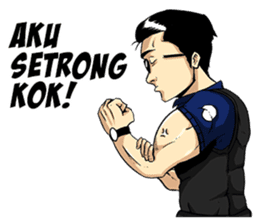 Polisi Ganteng sticker #10295193