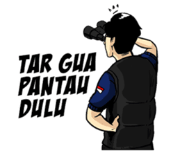 Polisi Ganteng sticker #10295217