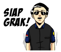 Polisi Ganteng sticker #10295221