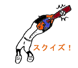 Boy baseball 2 sticker #10295466