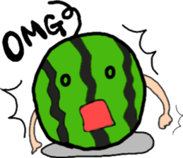 fruit and vegetables(English version) sticker #10295552