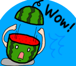 fruit and vegetables(English version) sticker #10295553