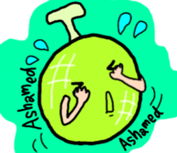 fruit and vegetables(English version) sticker #10295557