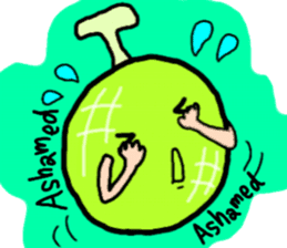 fruit and vegetables(English version) sticker #10295557