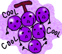 fruit and vegetables(English version) sticker #10295558