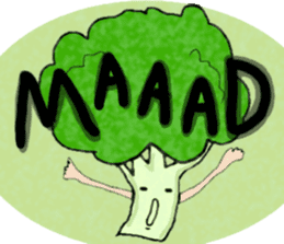 fruit and vegetables(English version) sticker #10295568