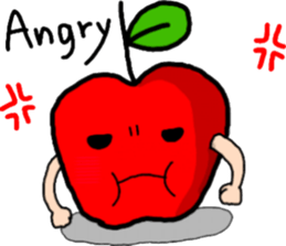 fruit and vegetables(English version) sticker #10295571