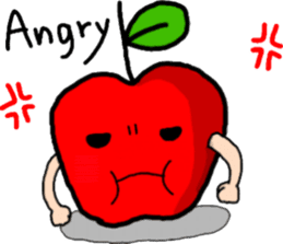 fruit and vegetables(English version) sticker #10295571