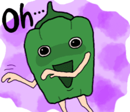 fruit and vegetables(English version) sticker #10295583