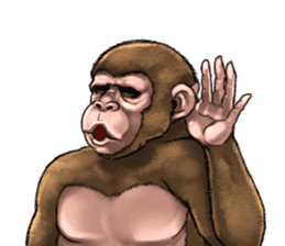 Ape the Ape sticker #10295953