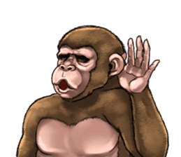 Ape the Ape sticker #10295953