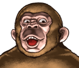 Ape the Ape sticker #10295973
