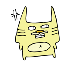 tiger rabbit sticker #10296225