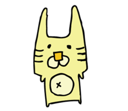 tiger rabbit sticker #10296232