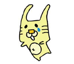 tiger rabbit sticker #10296244