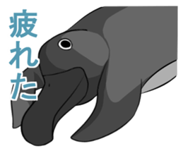 Sarcastic penguin sticker #10296295