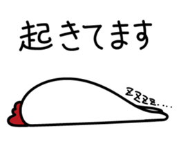 chickin is life sticker #10296517