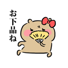 queen bear sticker #10296687