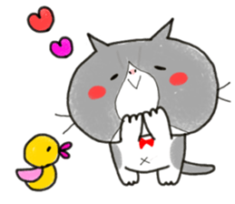 loose cat "PUNIPOPO" sticker #10296984