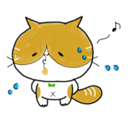 loose cat "PUNIPOPO" sticker #10296996