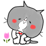 loose cat "PUNIPOPO" sticker #10297022