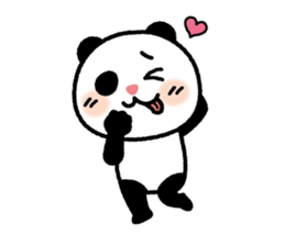 Panda born & grew up sticker #10297752