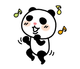 Panda born & grew up sticker #10297754