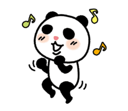Panda born & grew up sticker #10297754