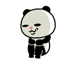 Panda born & grew up sticker #10297759